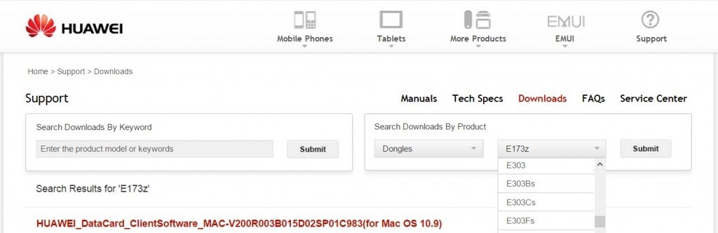 download latest huawei mobile partner 23